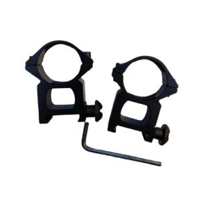 ANILLAS MIRA PARA RIFLE ALTA 22 MM. SET 2 UNIDADES
