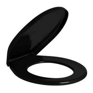 ASIENTO INODORO MACIZO DECA NEGRO
