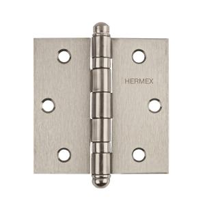 BISAGRA HERMEX CON RULEMAN ACERO INOXIDABLE 2"