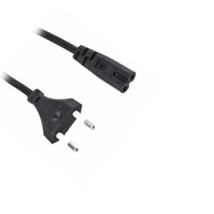 CABLE ALIMENTACION RADIOGRABADOR TIPO 8
