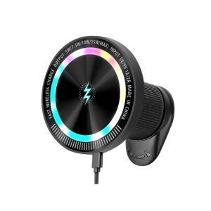 CARGADOR CELULAR TREQA MAGNETICO 15 WATT PARA AUTO MD-C2