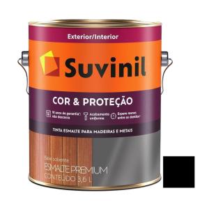 ESMALTE SUVINIL NEGRO MATE X 3.6 LT.