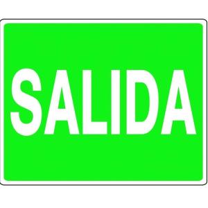 LETRERO BESTVALUE 20 X 25 CM. "SALIDA"