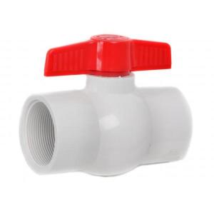 LLAVE PASO ESFERICA PVC 3/4"