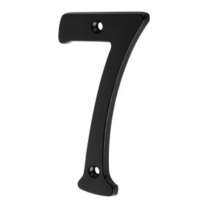 NUMERO PUERTA HERMEX BRONCE NEGRO 100 MM. - No 7