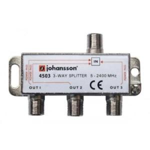 SPLITTER FICHA DERIVADA 3 VIAS 75 OHMS