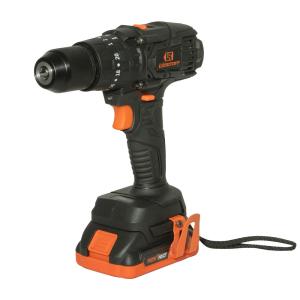 TALADRO LUSQTOFF 18 VOLT BLACK SERIES C/PERC. + 2 BAT. 2 AMP Y CARGADOR.