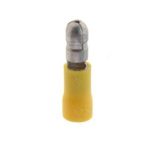 TERMINAL MAC REDONDO AISLADO MACHO 4 MM.