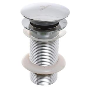 VALVULA LAVATORIO TIP TOP BRONCE CROMADO 1.1/2"